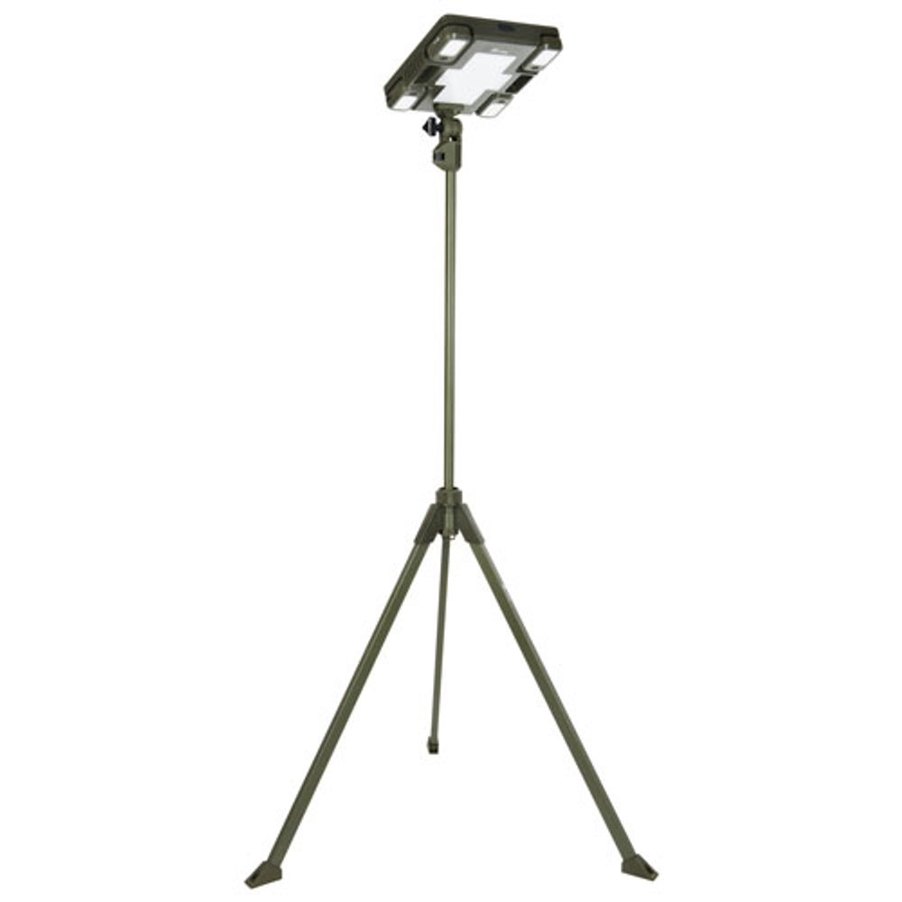 Tru De-Light WhiteNight Solar Outdoor Light with Tripod - 1100 Lumens - Green