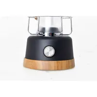 Tru De-Light You&Me Rechargeable & Dimming Lantern - Black/Bamboo