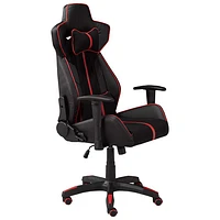 Brassex Milo Ergonomic Faux Leather Gaming Chair with Tilt & Recline