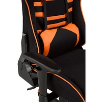 Fauteuil de jeu ergonomique similicuir avec pivotement et inclinaison Fresno de Brassex