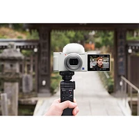 Sony Cyber-shot ZV-1 Content Creator Vlogger 20.1MP 2.9x Optical Zoom Digital Camera - White