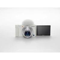 Sony Cyber-shot ZV-1 Content Creator Vlogger 20.1MP 2.9x Optical Zoom Digital Camera - White