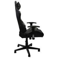 Brassex Atticus Ergonomic High-Back Faux Leather Gaming Chair - Black/Grey Camo