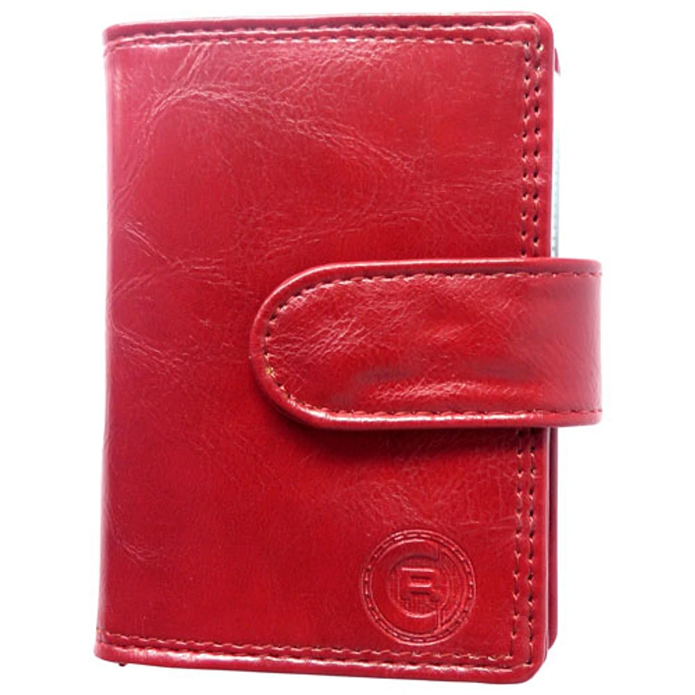 Club Rochelier Genuine Leather Jumbo Card Holder Wallet