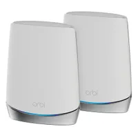 NETGEAR Orbi 8-Stream Tri-Band AX4200 Whole Home Mesh Wi-Fi 6 System (RBK752-100CNS) - 2 Pack