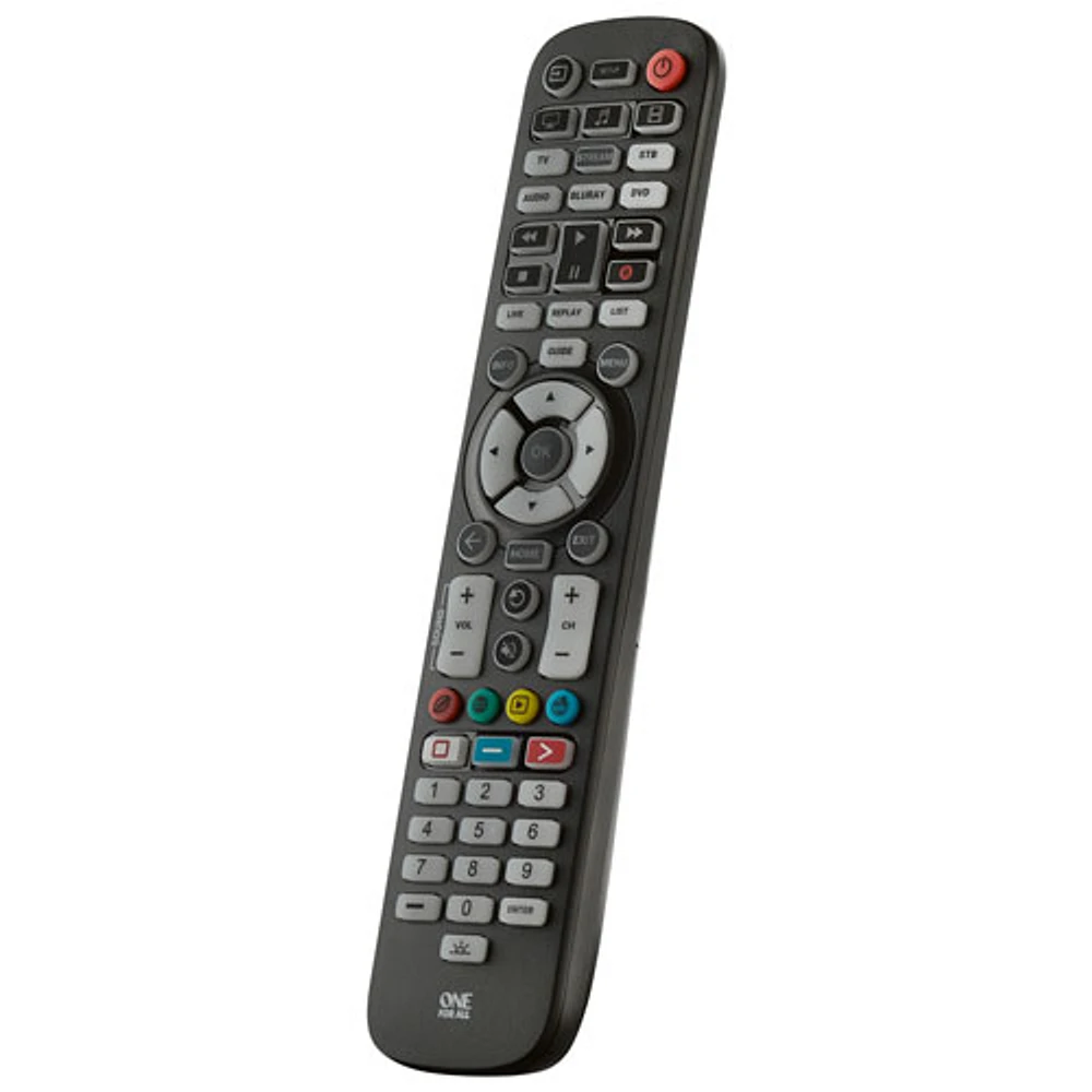 One For All Essential 6-Device Universal Remote Control