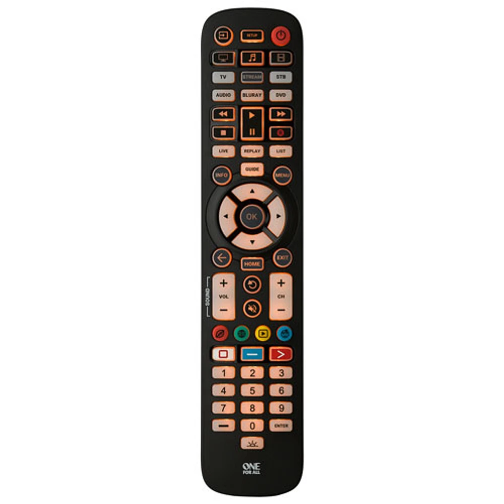 One For All Essential 6-Device Universal Remote Control