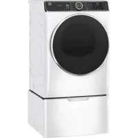 GE 28" Laundry Pedestal (GFP1528SNWW) - White