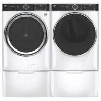 GE 28" Laundry Pedestal (GFP1528SNWW) - White