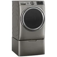 GE 28" Laundry Pedestal (GFP1528PNSN) - Satin Nickel