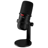 Microphone à condensateur USB pour le jeu SoloCast de HyperX - Noir