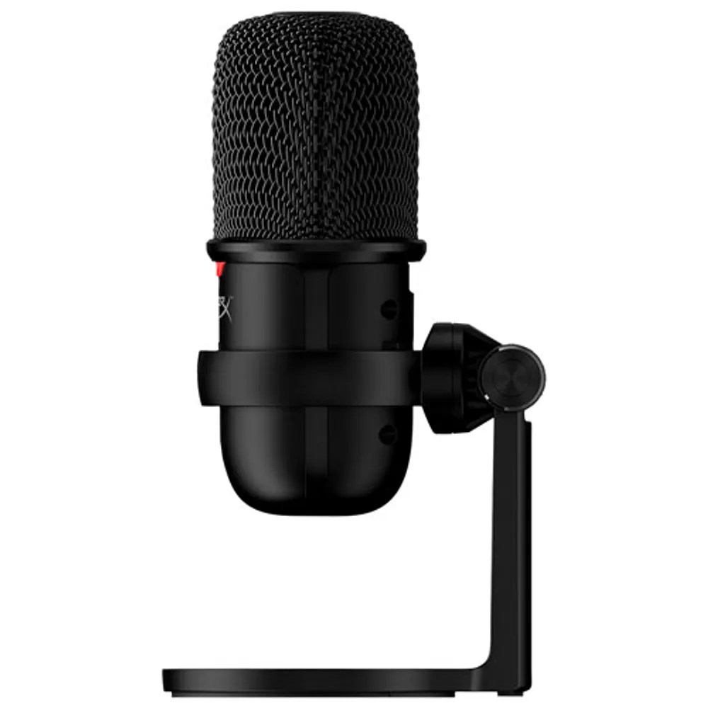 Microphone à condensateur USB pour le jeu SoloCast de HyperX - Noir