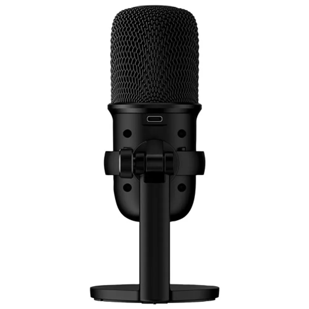 Microphone à condensateur USB pour le jeu SoloCast de HyperX - Noir