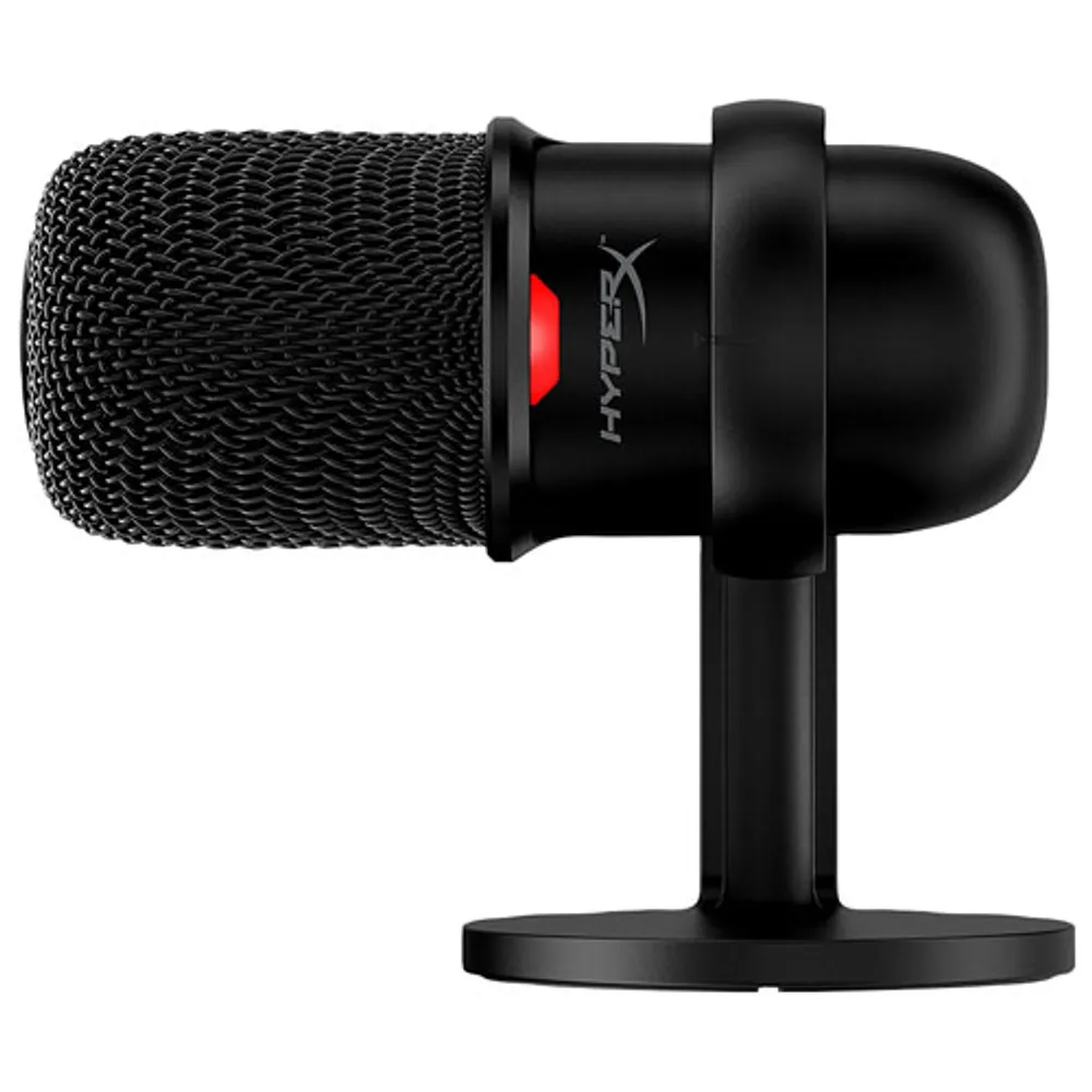 Microphone à condensateur USB pour le jeu SoloCast de HyperX - Noir