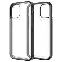 Gear4 Hackney Fitted Hard Shell Case for iPhone 12 mini - Black/Clear