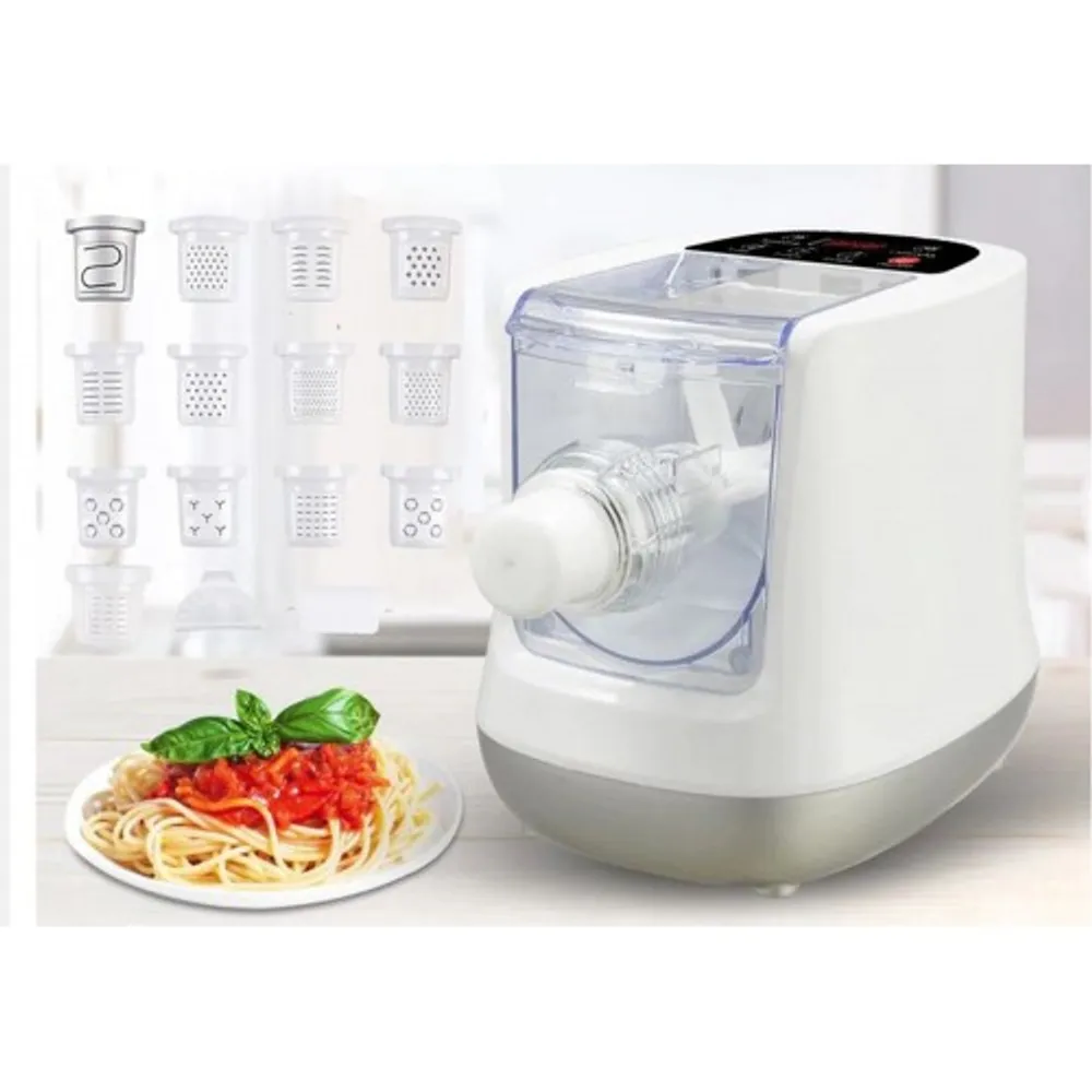  EMERIL LAGASSE Pasta & Beyond, Automatic Pasta and Noodle Maker  with Slow Juicer - 8 Pasta Shaping Discs Black : Home & Kitchen