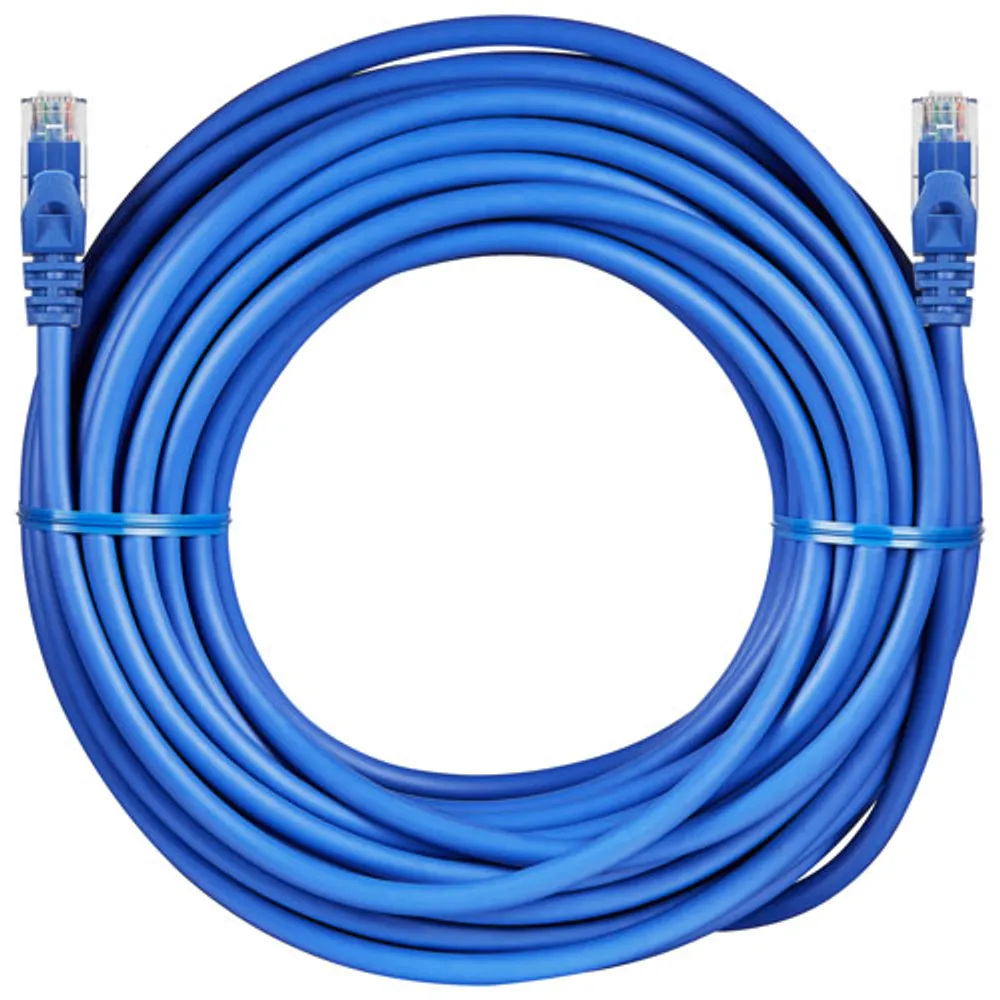 Câble Ethernet CAT6 de 15,25 m (50 pi) de Best Buy Essentials (BE-PEC6ST50-C)