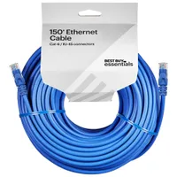 Câble Ethernet CAT6 de 45,72 m (150 pi) de Best Buy Essentials (BE-PEC6ST150-C)