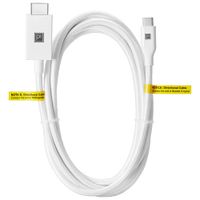 Platinum 2m (6.5 ft.) USB-C to 4K HDMI Cable - White - Only at Best Buy