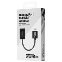 Best Buy Essentials DisplayPort to HDMI Adapter (BE-PADPHD-C) - Only at Best Buy