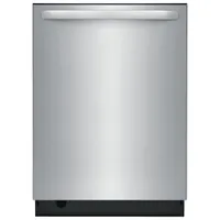 Frigidaire 24" 49dB Built-In Dishwasher with Stainless Steel Tub & Third Rack (FDSH4501AS) - Stainless Steel