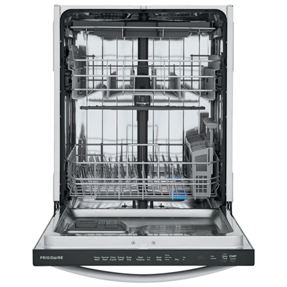 Frigidaire 24" 49dB Built-In Dishwasher with Stainless Steel Tub & Third Rack (FDSH4501AS) - Stainless Steel