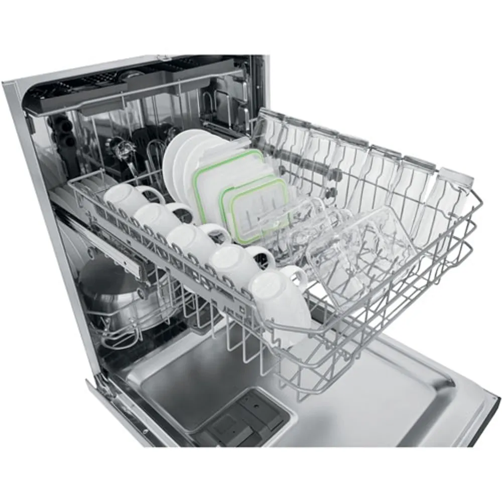 Frigidaire 24" 49dB Built-In Dishwasher with Stainless Steel Tub & Third Rack (FDSH4501AS) - Stainless Steel