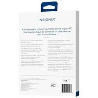 Insignia 5m (16.4 ft.) USB Type-C Cable for Meta Quest VR Headsets - Only at Best Buy