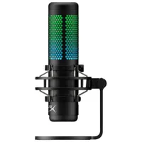 Microphone à condensateur USB RVB QuadCast S de HyperX - Noir