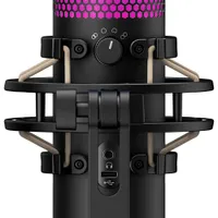 HyperX QuadCast S RGB USB Condenser Microphone - Black