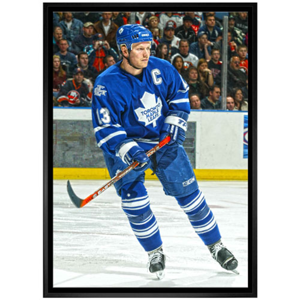 Frameworth Toronto Maple Leafs: Mats Sundin Framed Canvas (22x31")