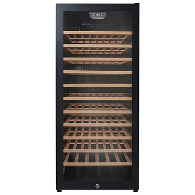 Danby 8.4 Cu. Ft. 94-Bottle Freestanding Wine Cooler (DWC94L1B) - Black