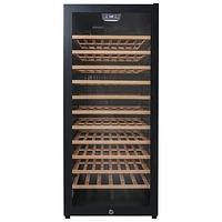 Danby 8.4 Cu. Ft. 94-Bottle Freestanding Wine Cooler (DWC94L1B) - Black