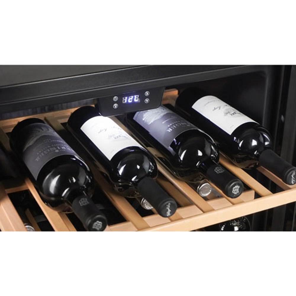Danby 8.4 Cu. Ft. 94-Bottle Freestanding Wine Cooler (DWC94L1B) - Black