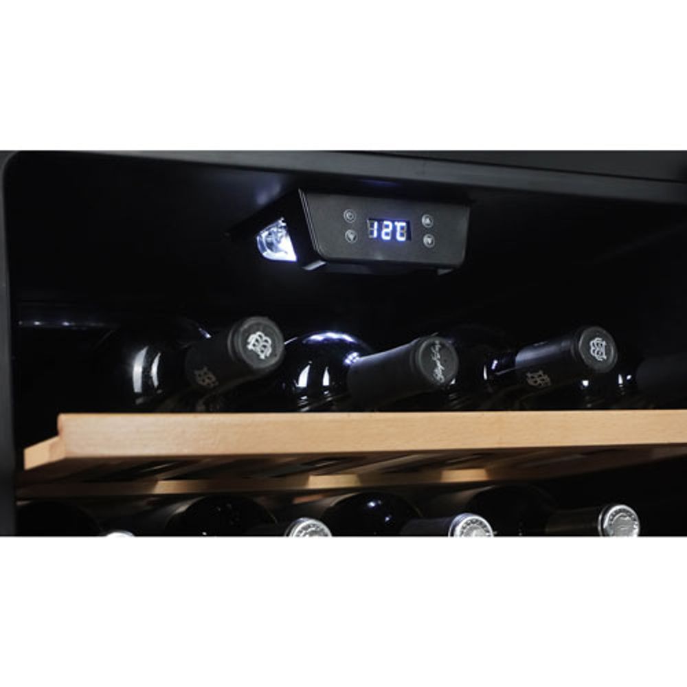 Danby 8.4 Cu. Ft. 94-Bottle Freestanding Wine Cooler (DWC94L1B) - Black