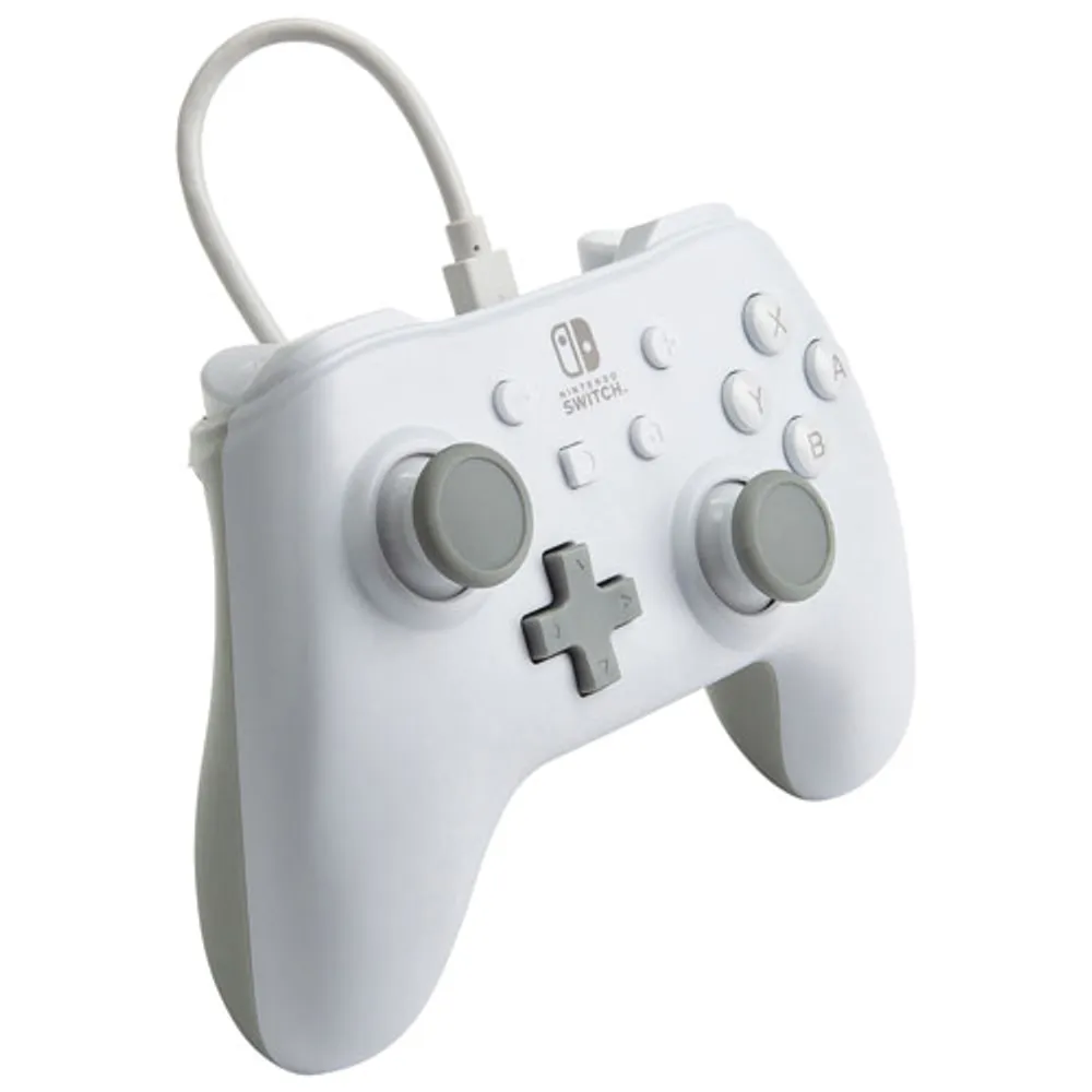 PowerA Enhanced Wired Controller for Switch - White