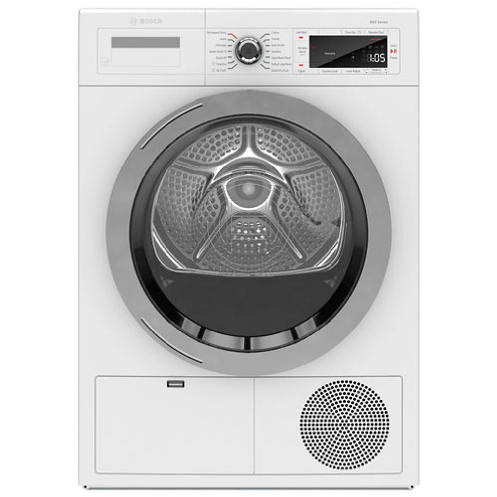 Bosch 800 Series 4.0 Cu. Ft. Electric Dryer (WTG865H4UC) - White