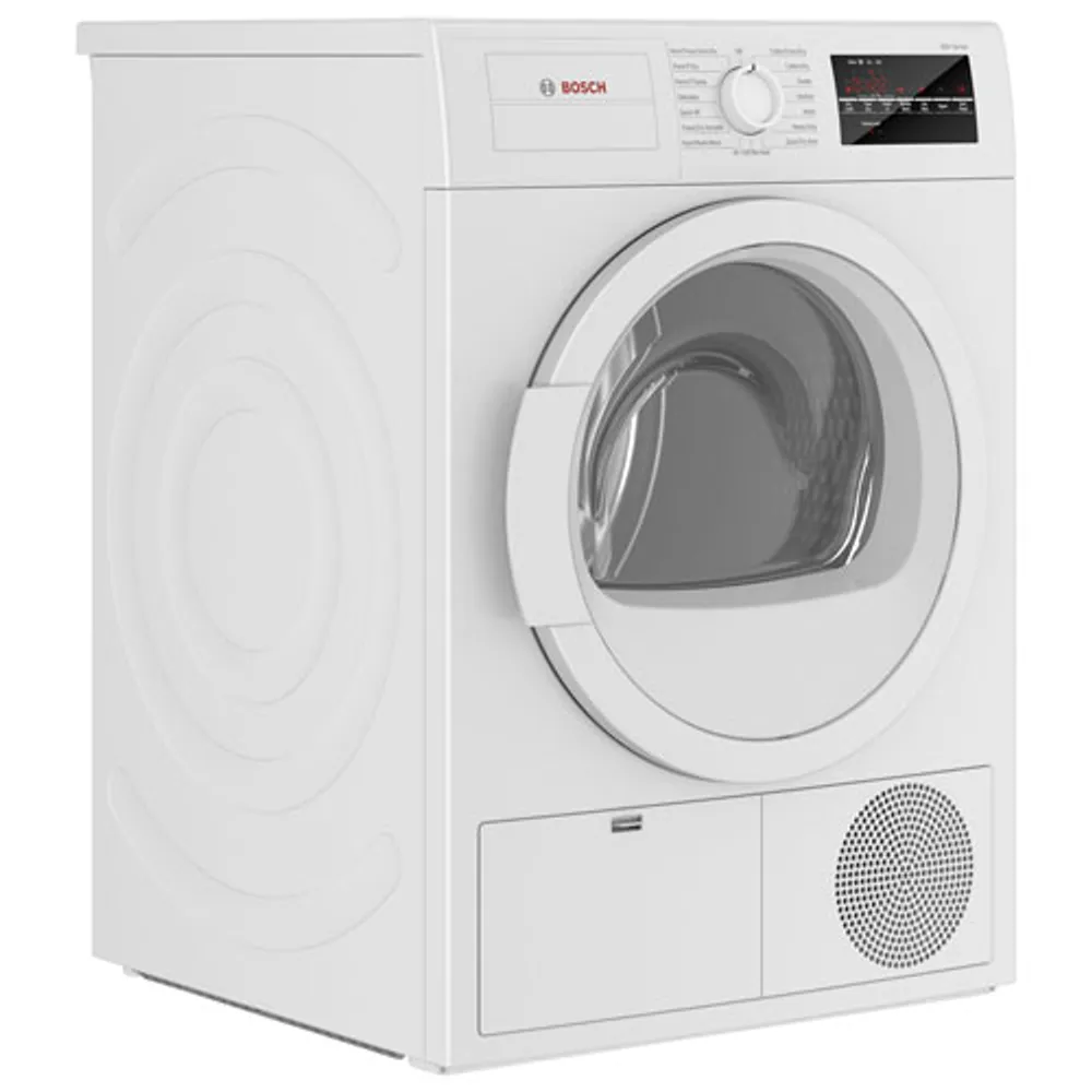 Bosch 300 Series 4.0 Cu. Ft. Electric Condenser Dryer (WTG86403UC) - White