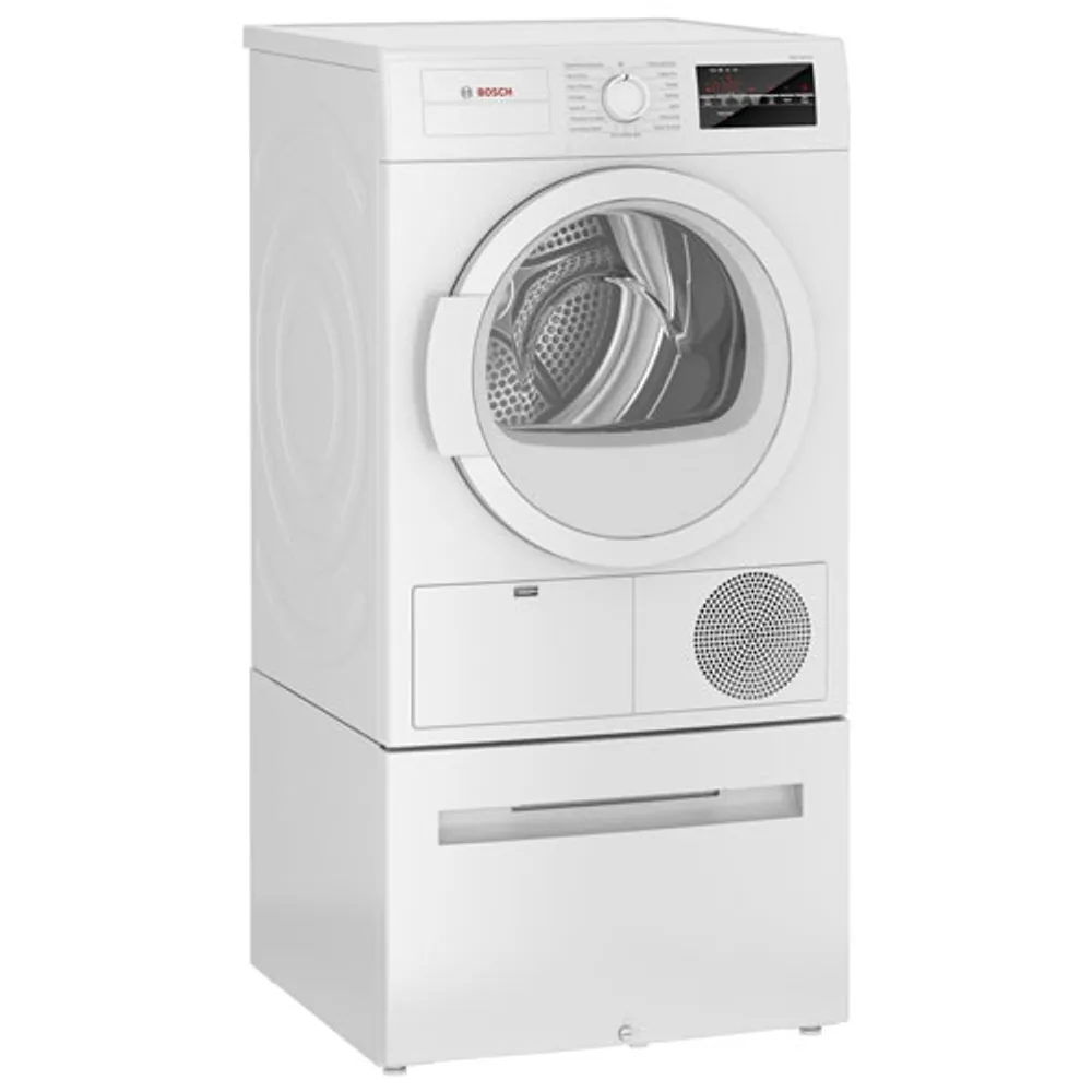 Bosch 300 Series 4.0 Cu. Ft. Electric Condenser Dryer (WTG86403UC) - White