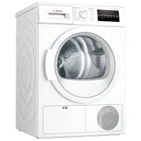 Bosch 300 Series 4.0 Cu. Ft. Electric Condenser Dryer (WTG86403UC) - White