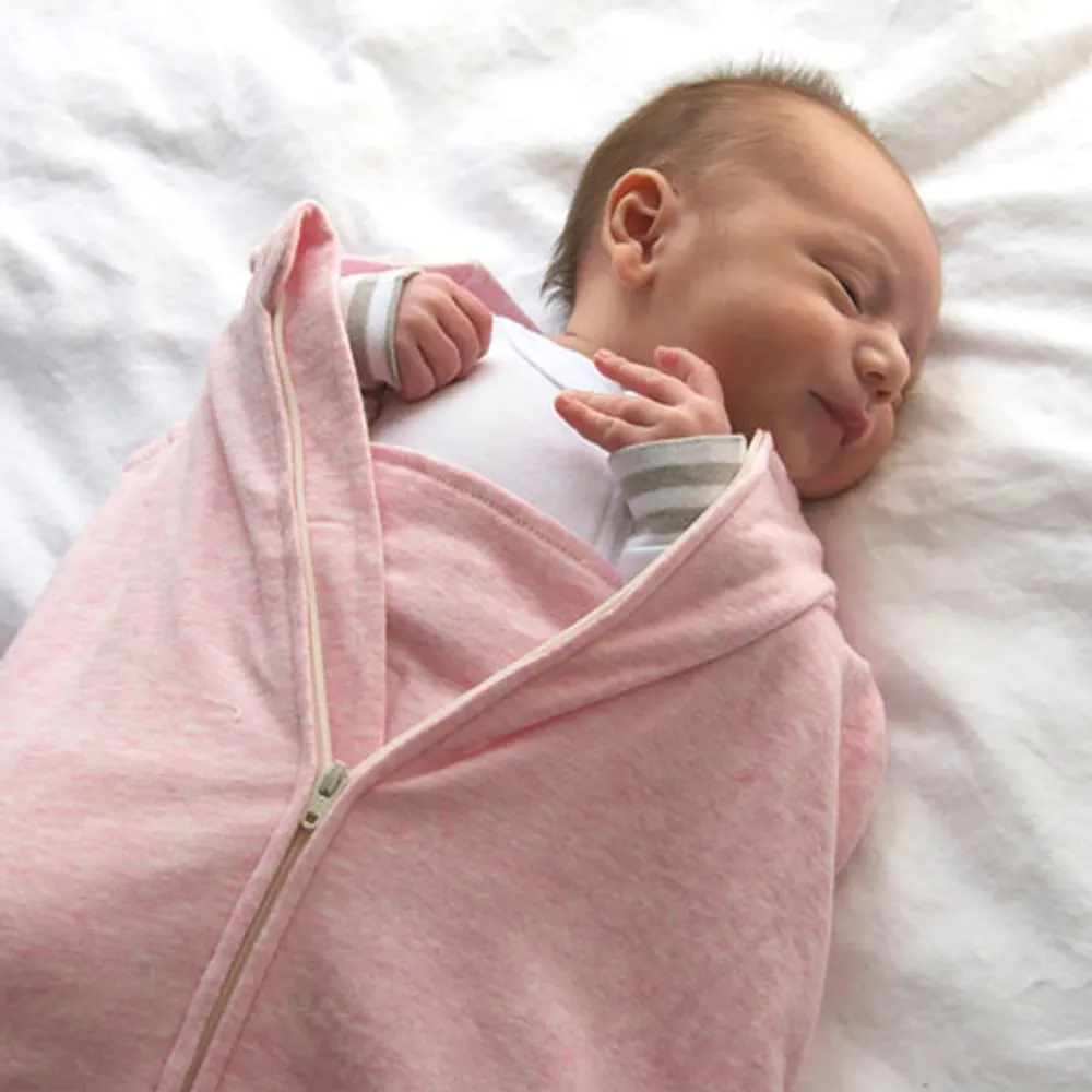 Juddlies Dream Cotton Swaddle - 0 to 3 Months - Pink Fleck