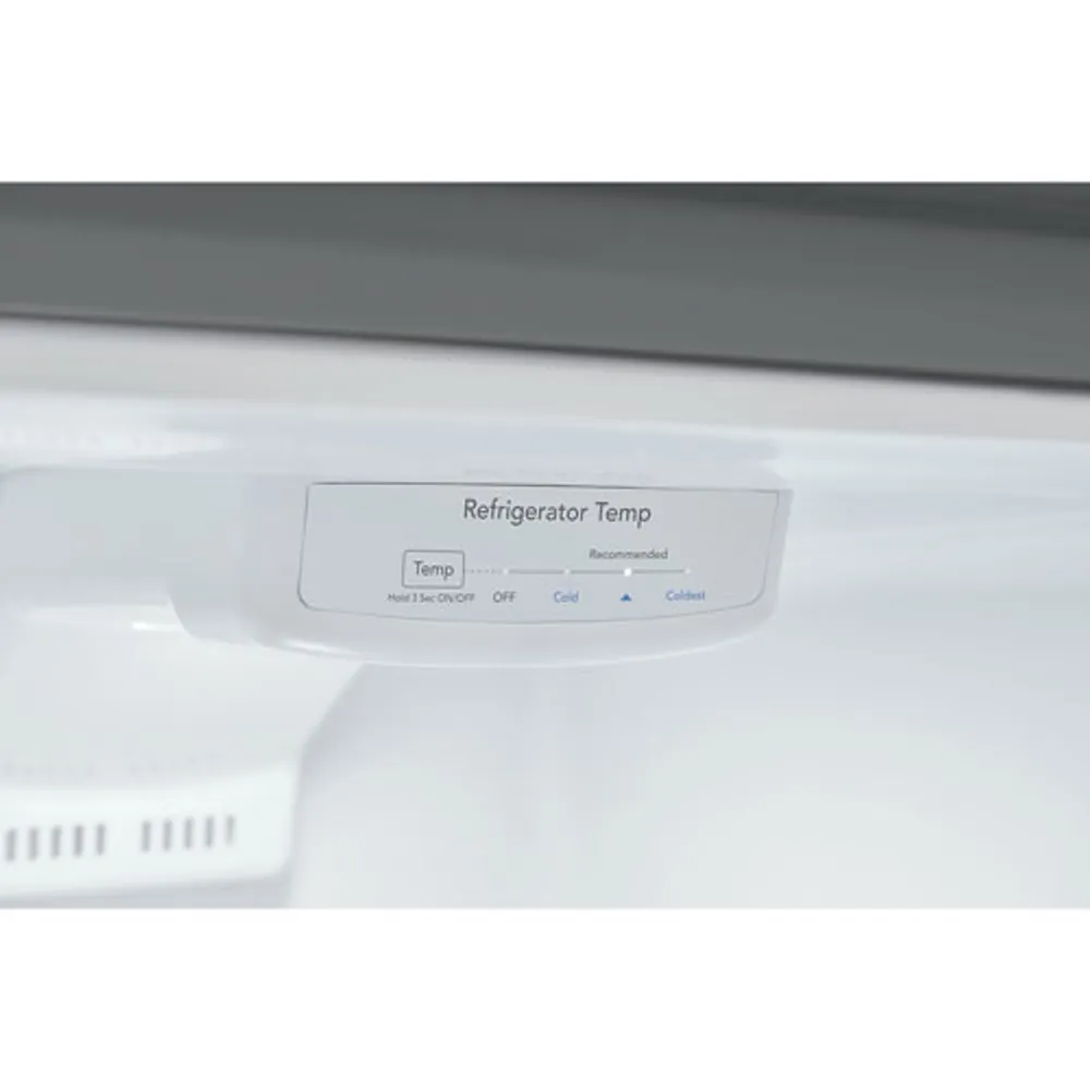 Réfrigérateur à congélateur supérieur 10,1 pi³ 24 po de Frigidaire (FFET1022UV) - Acier brossé