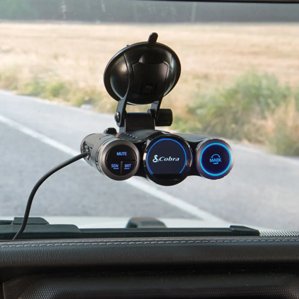 Cobra ROADSCOUT Radar/Dash Camera Combo