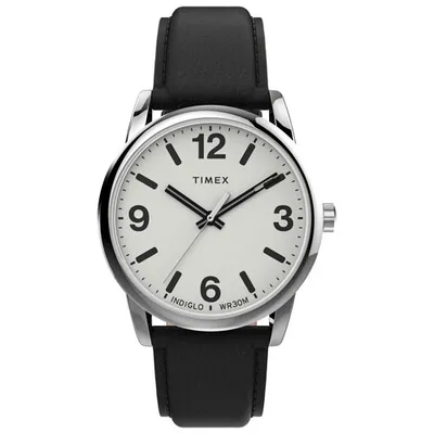 Timex Easy Reader Bold 38mm Men's Casual Watch - Black/Silver/White