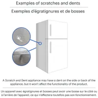 Réfrigérateur deux portes 27 pi³ 36 po de Samsung (RF27T5201SR/AA) - Inox - BO - Endommagé