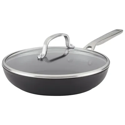 KitchenAid 10" Hard-Anodized Aluminum Frying Pan - Black