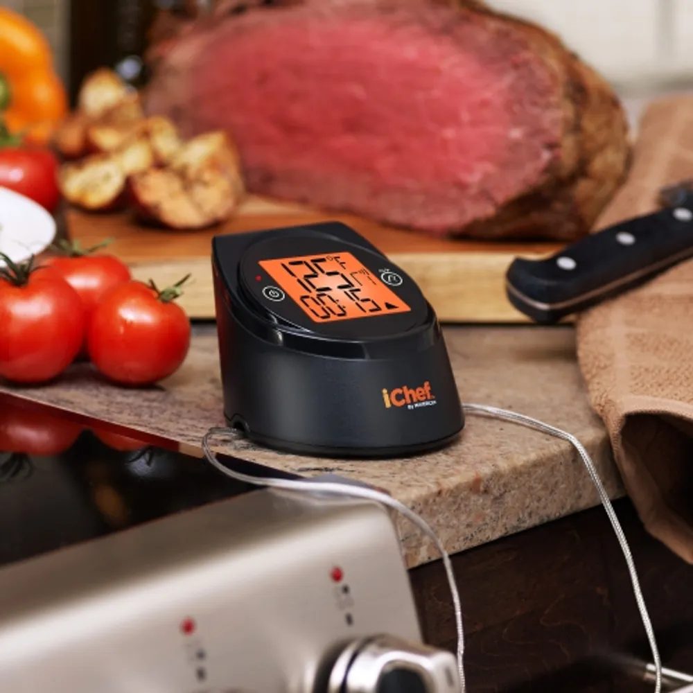 Chef Pomodoro Infrared Digital Thermometer For Cooking, Backlit Lcd  Display, -58℉～1022℉ (-50