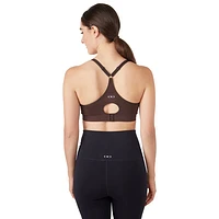 Soutien-gorge sans couture pour yoga/allaitement Bella de Modern Eternity - Petit - Chocolat
