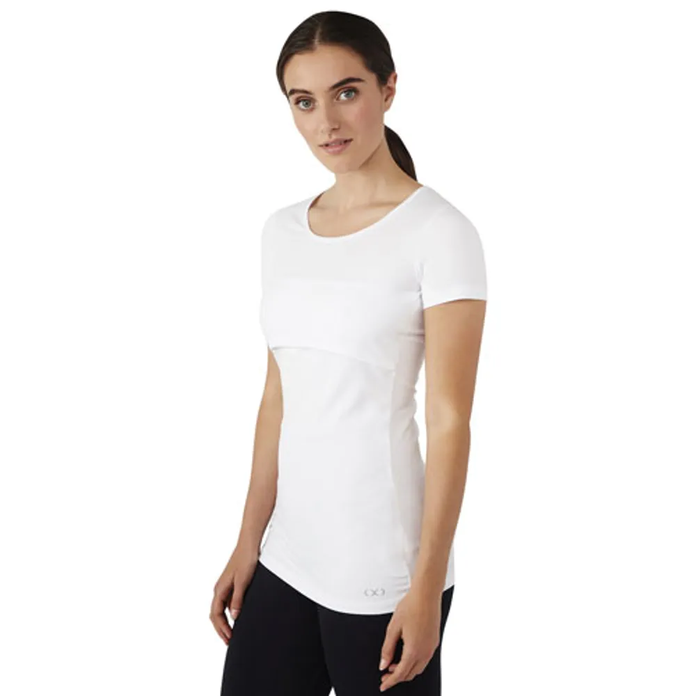 Modern Eternity Nia Short Sleeve Nursing & Maternity Top