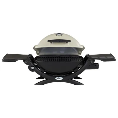 Weber Q1200 8500 BTU Portable Propane BBQ - Titanium